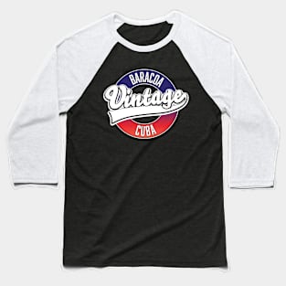 Baracoa cuba vintage logo Baseball T-Shirt